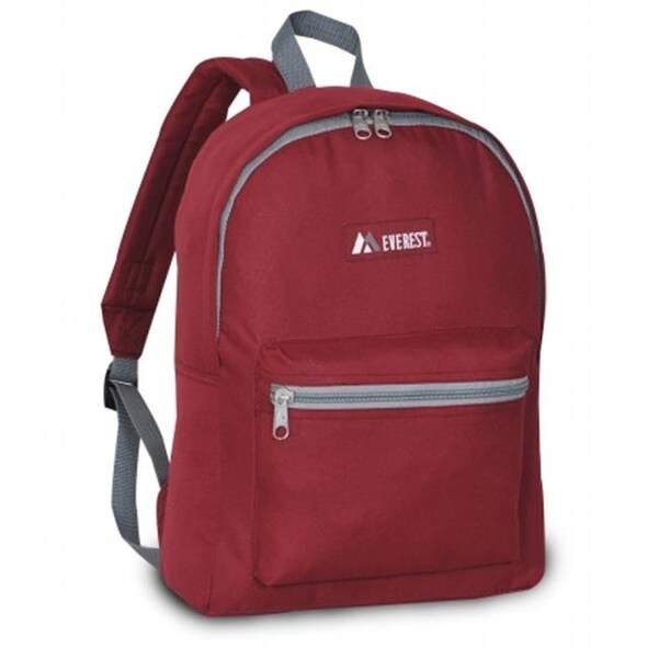 Everest Everest 1045K-BURG Basic Backpack - Burgundy 1045K-BURG - main